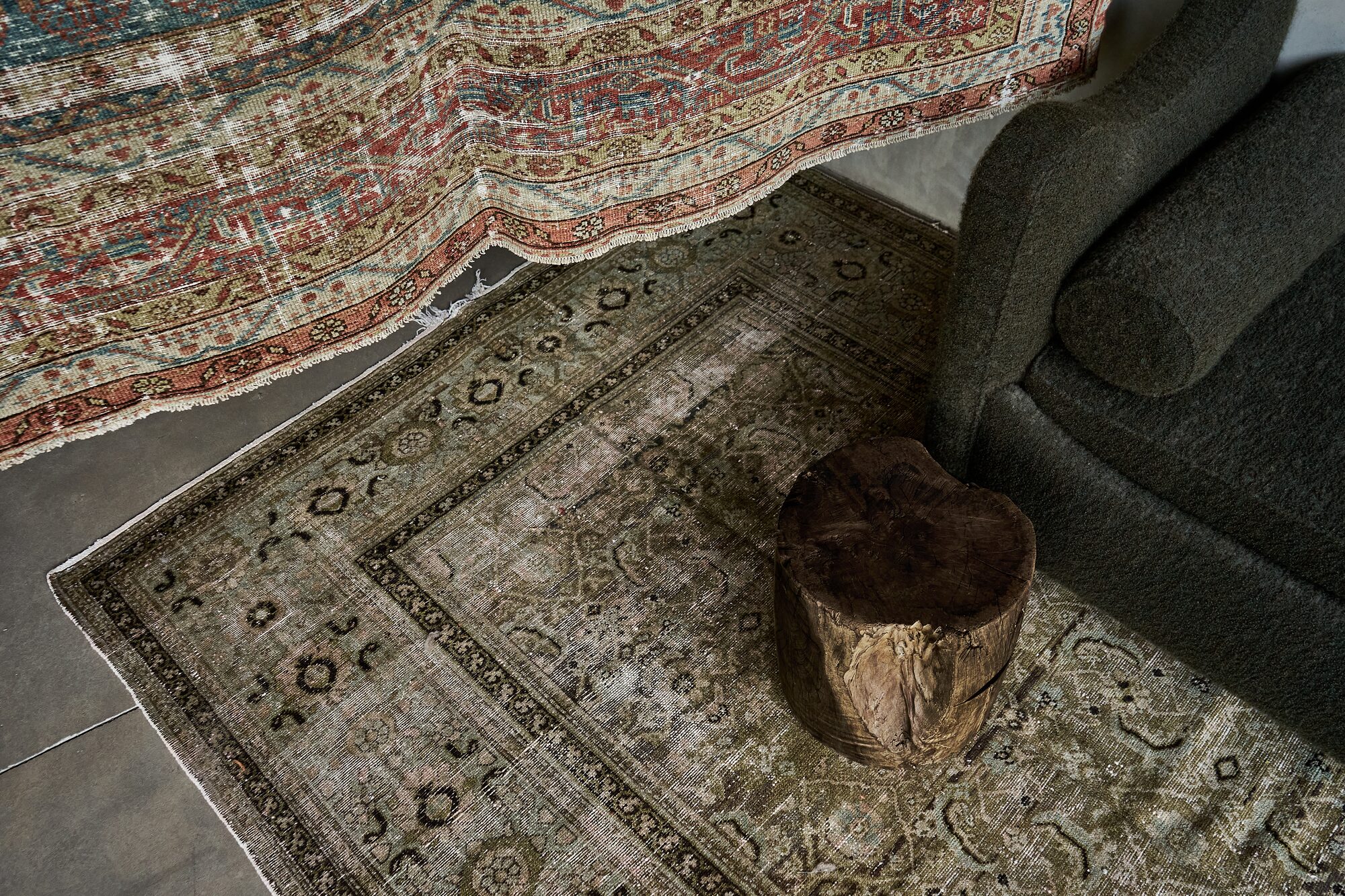 What Is Antique Distressing in Rugs?