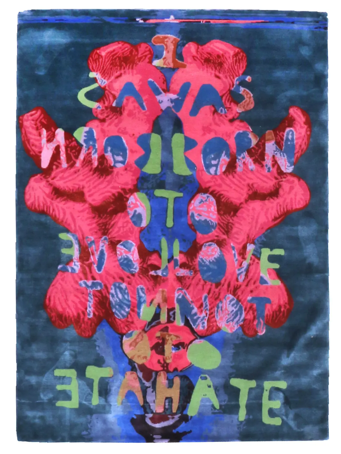 Alexandra Grant / 18978 / limited edition artist rugs / WOVEN