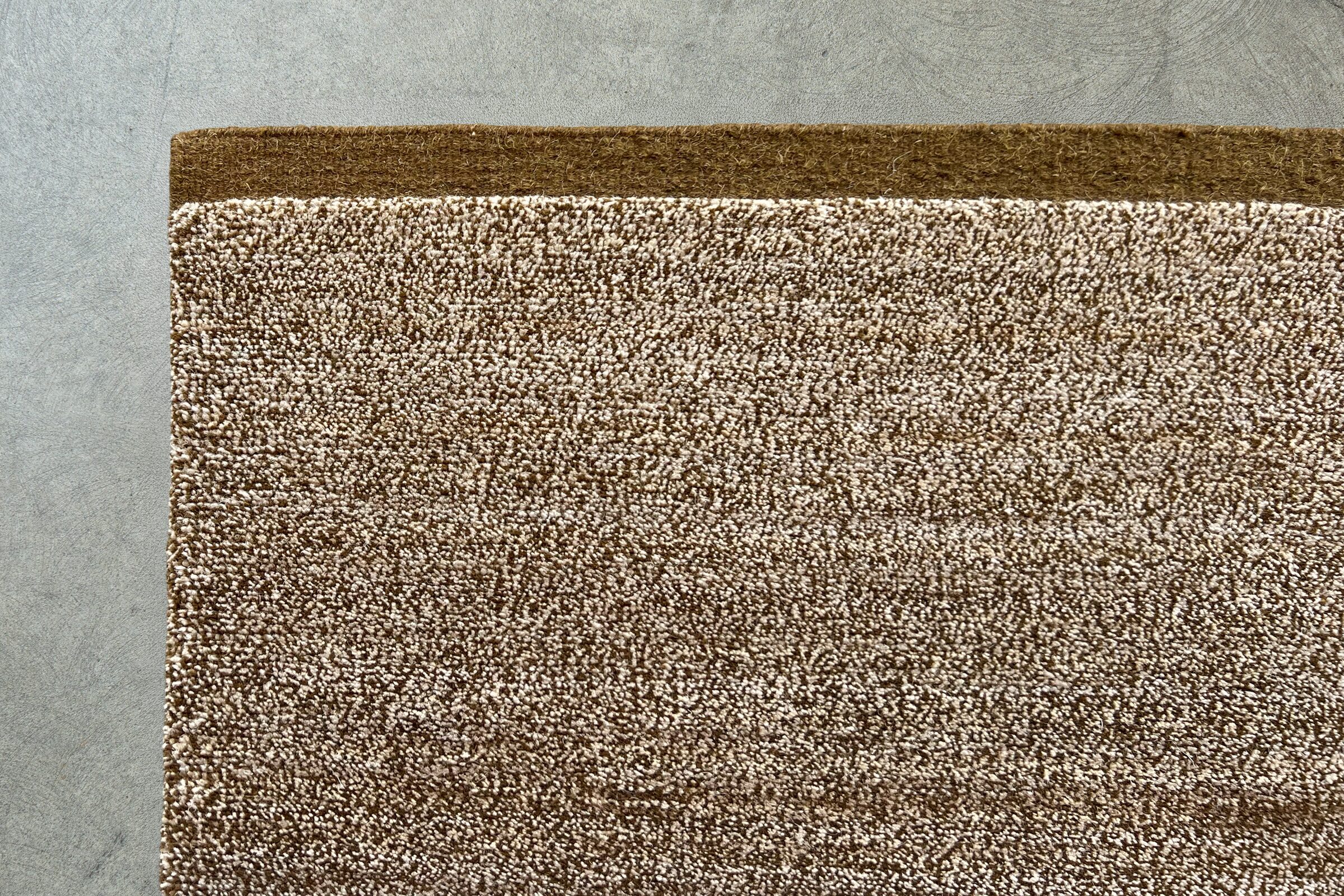 ALLO/WOOL - SEPIA rug from the textures series by WOVEN