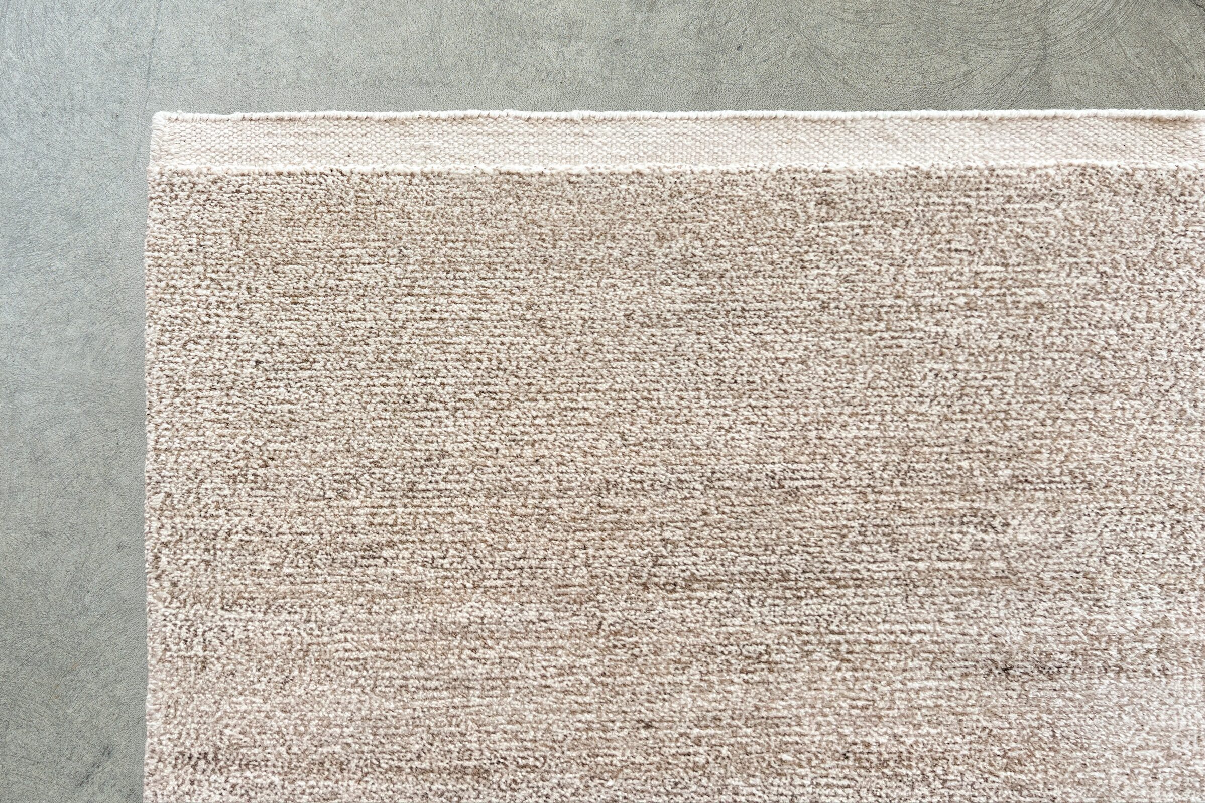 ALLO/WOOL - IVORY (UNDYED) rug from the Eco-Friendly series by WOVEN