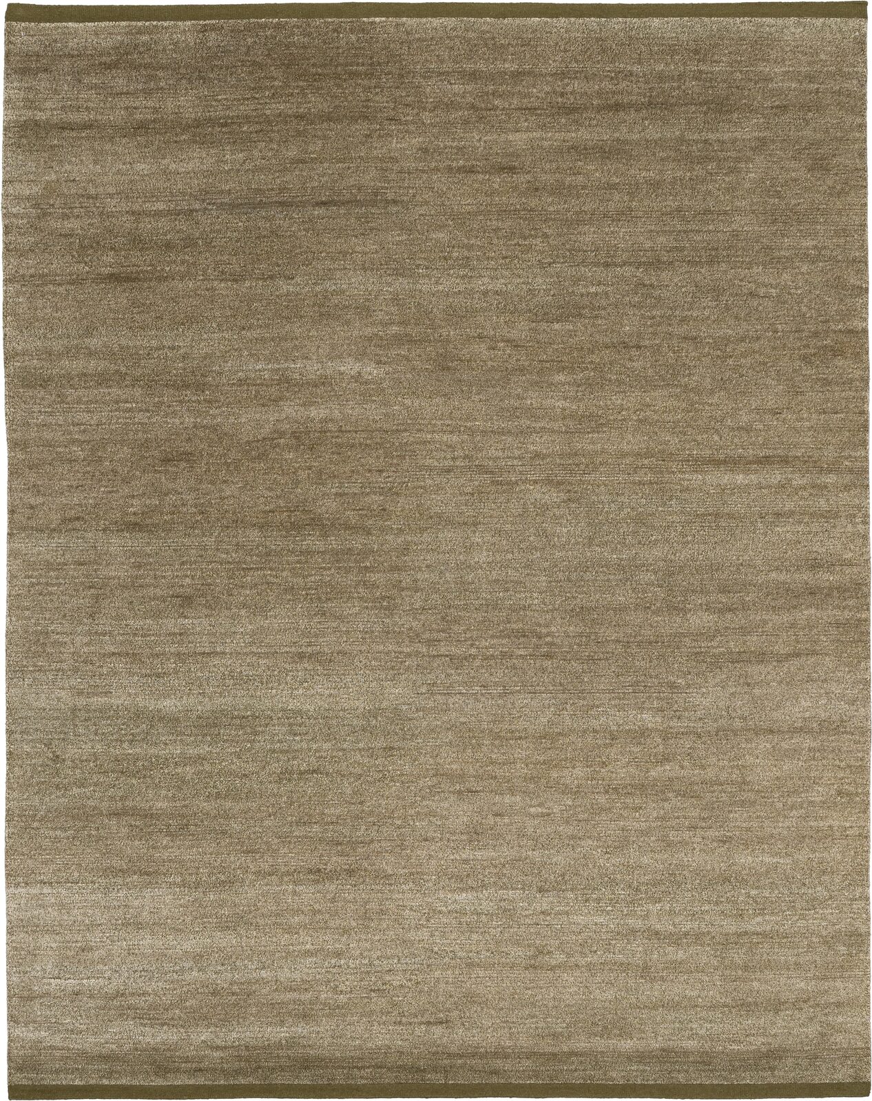 ALLO/WOOL - THATCH GREEN rug from the textures series by WOVEN