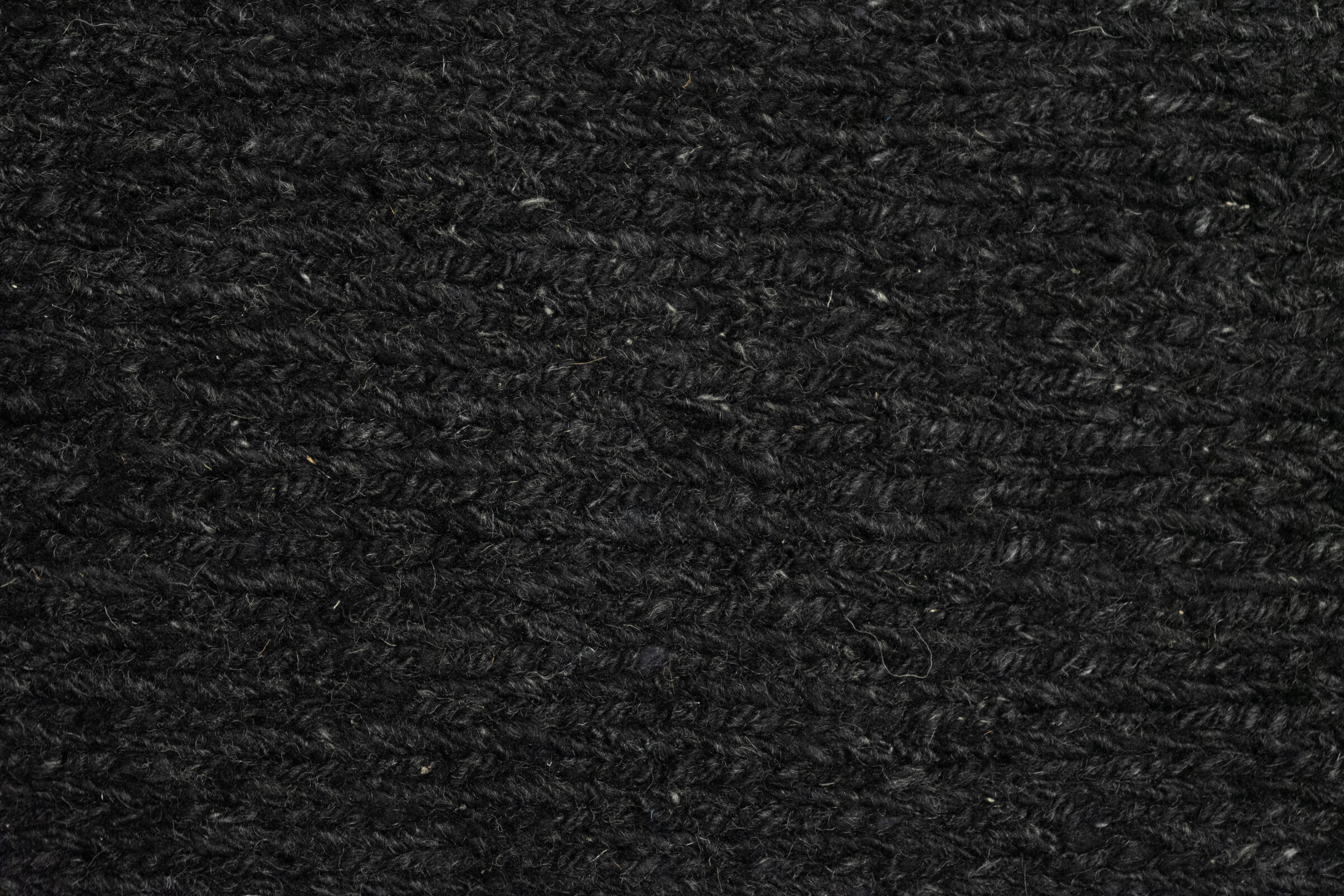 CHUNKY SOUMAK - BLACK rug from the chunky soumak series by WOVEN
