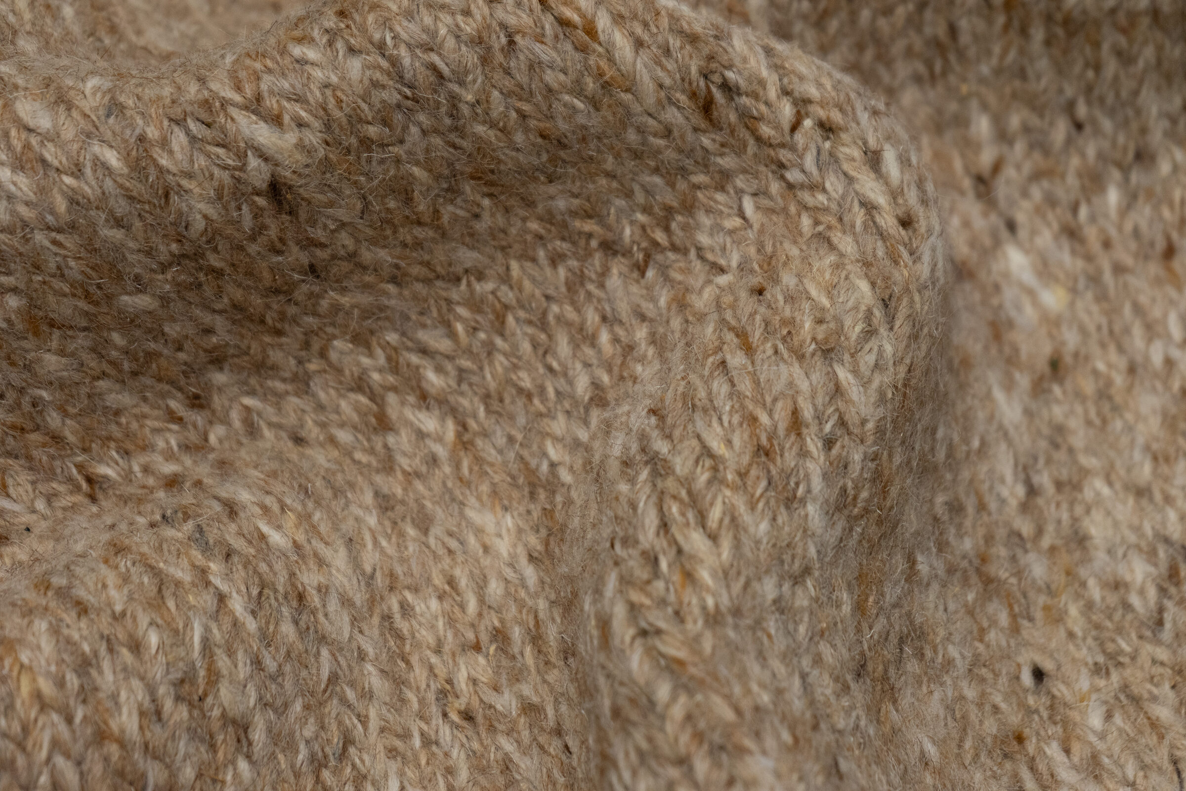 CHUNKY SOUMAK - CAMEL rug from the chunky soumak series by WOVEN