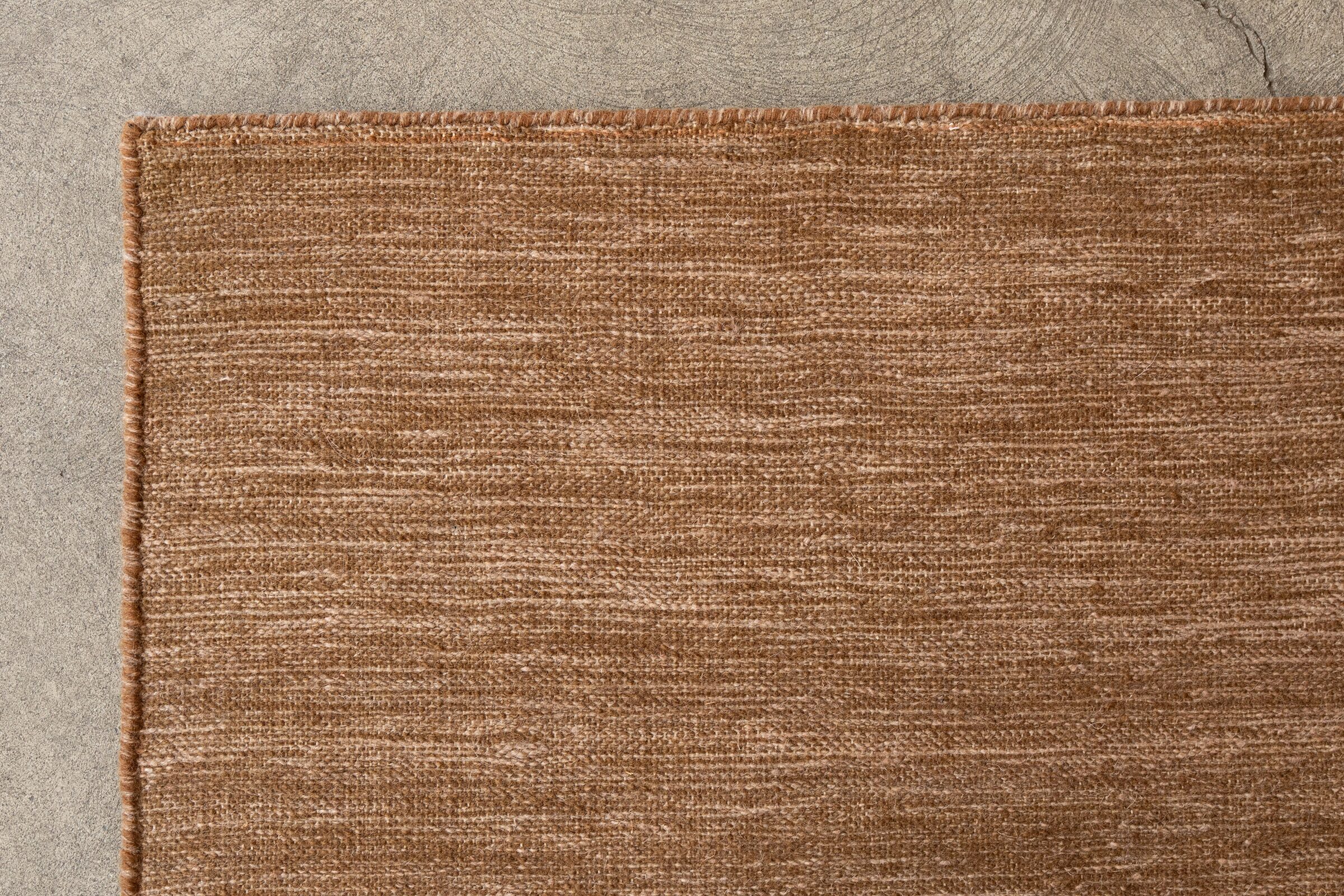FINE FLATWEAVE - COPPER SAND rug from the fine flatweave series by WOVEN