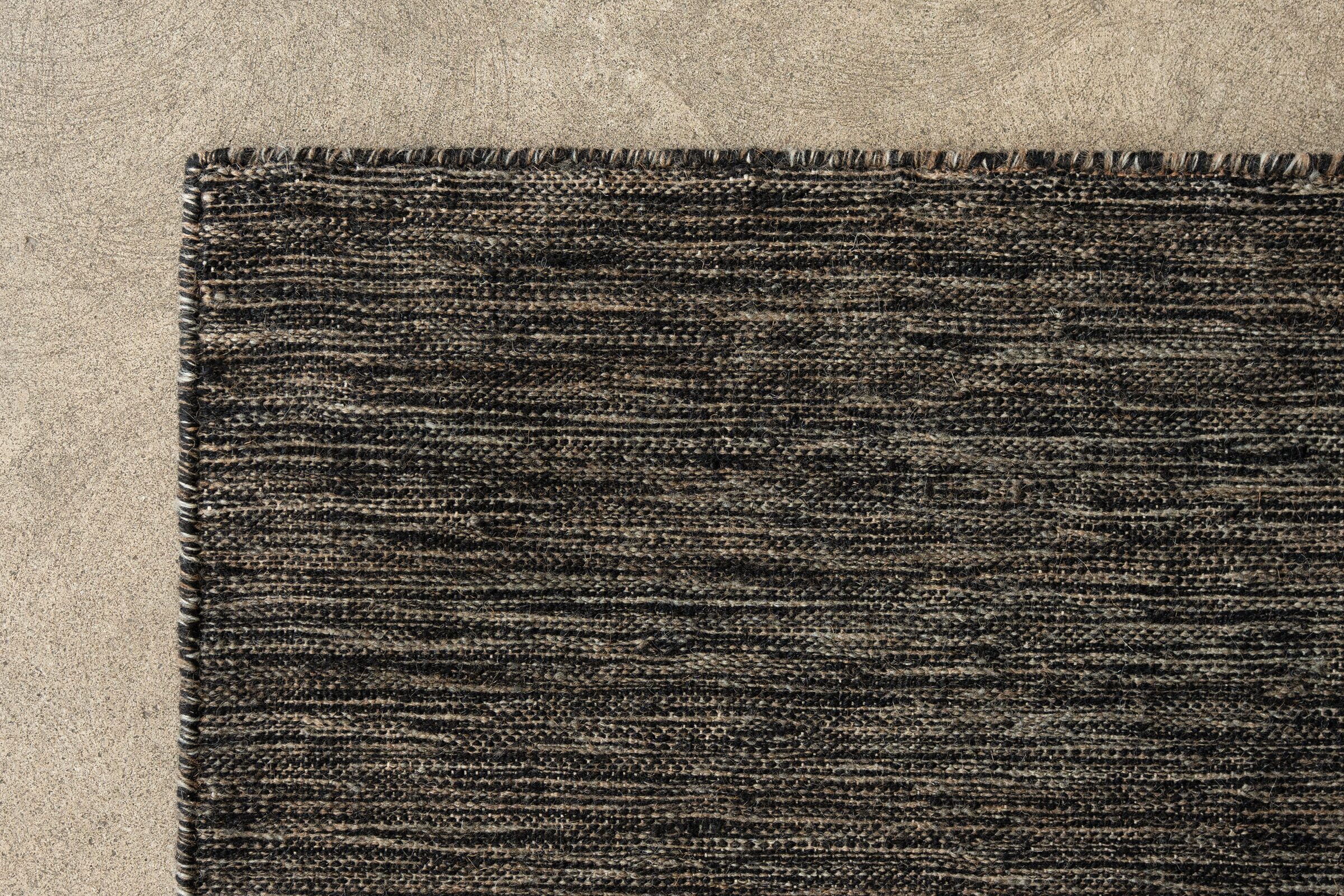FINE FLATWEAVE - MIDNIGHT rug from the fine flatweave series by WOVEN