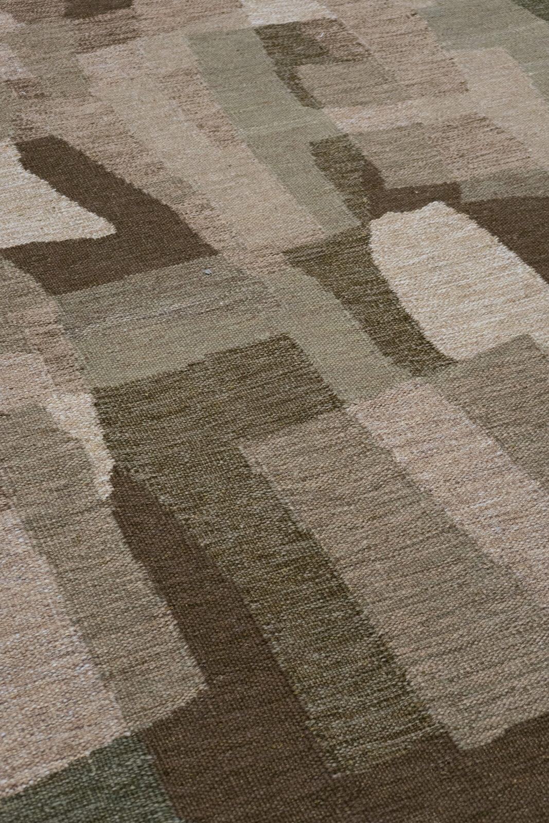 KANT - OLIVE rug from the STUDIO WOVEN series by WOVEN