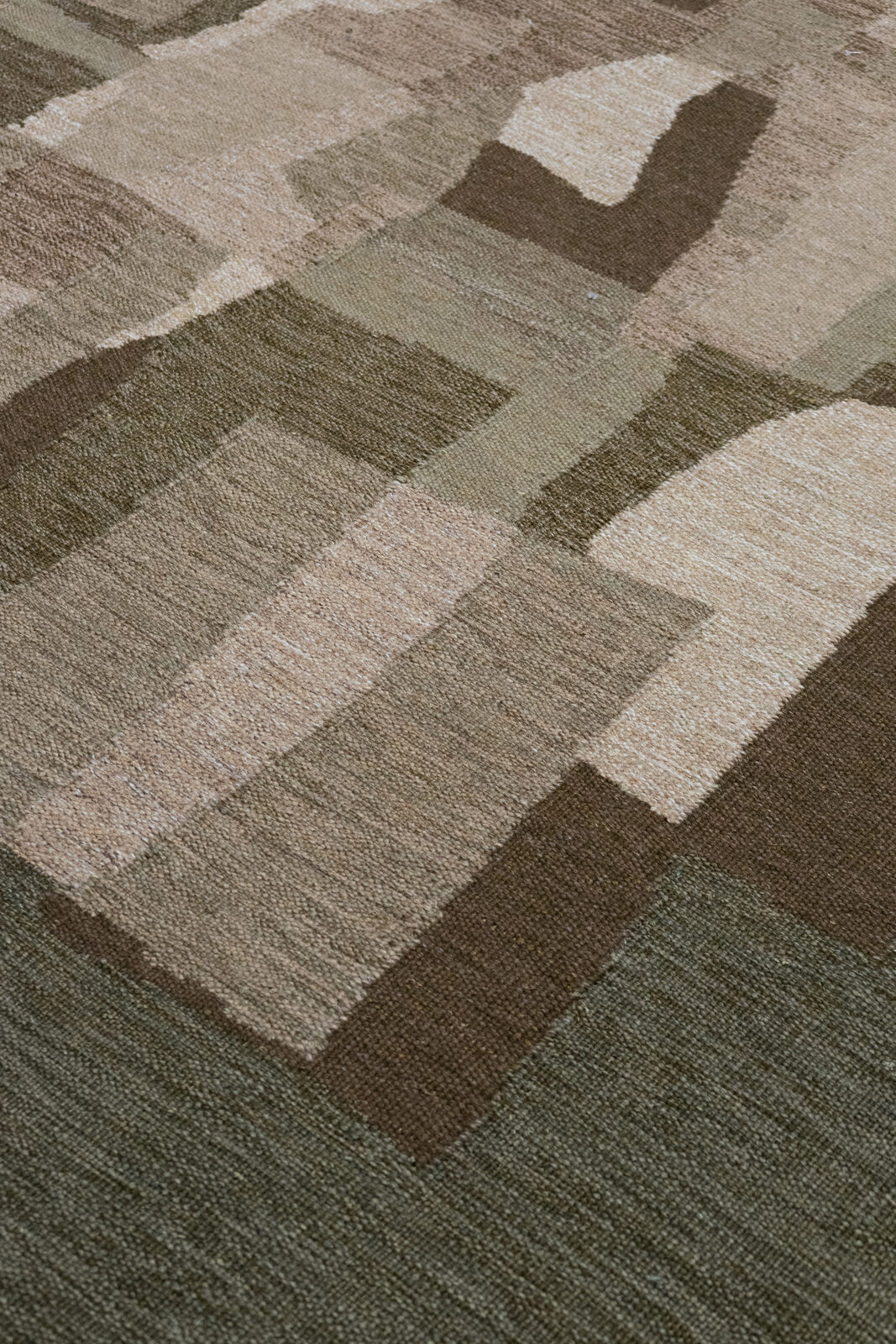 KANT - OLIVE rug from the STUDIO WOVEN series by WOVEN