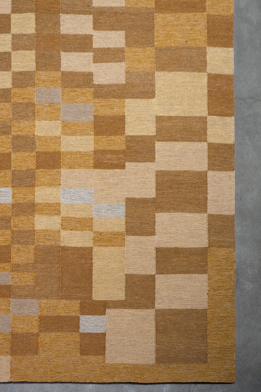 RUTA - OCHRE rug from the STUDIO WOVEN series by WOVEN