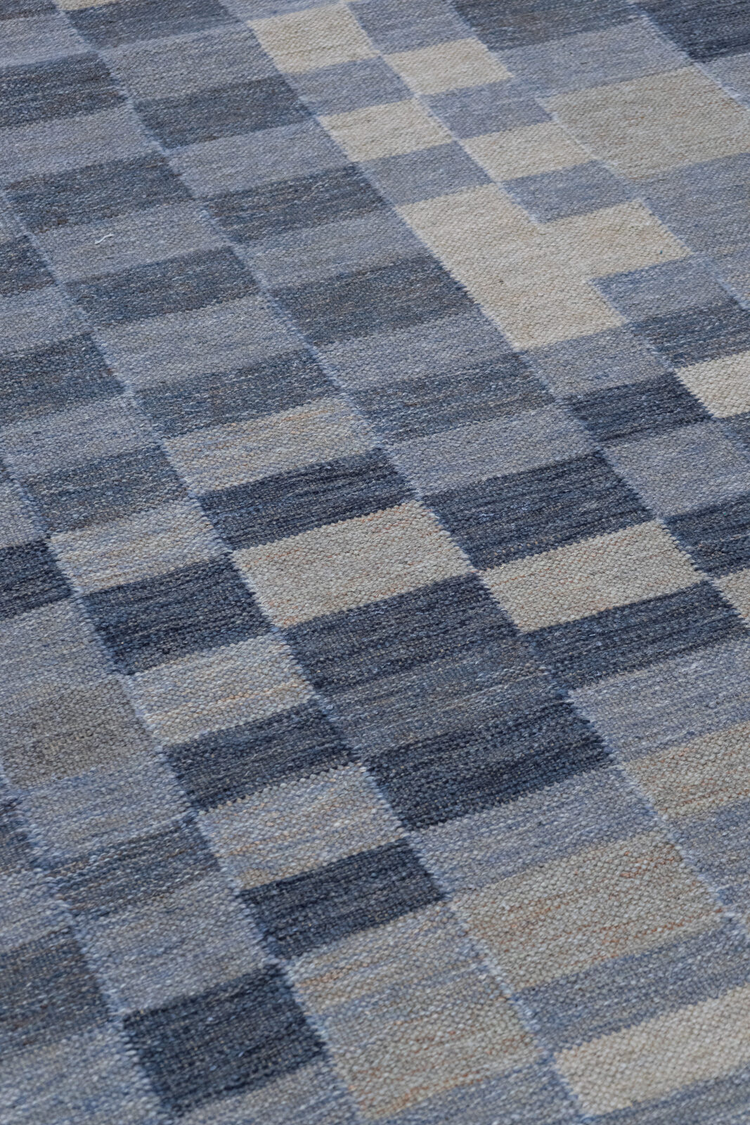 RUTA - PEWTER BLUE rug from the STUDIO WOVEN series by WOVEN