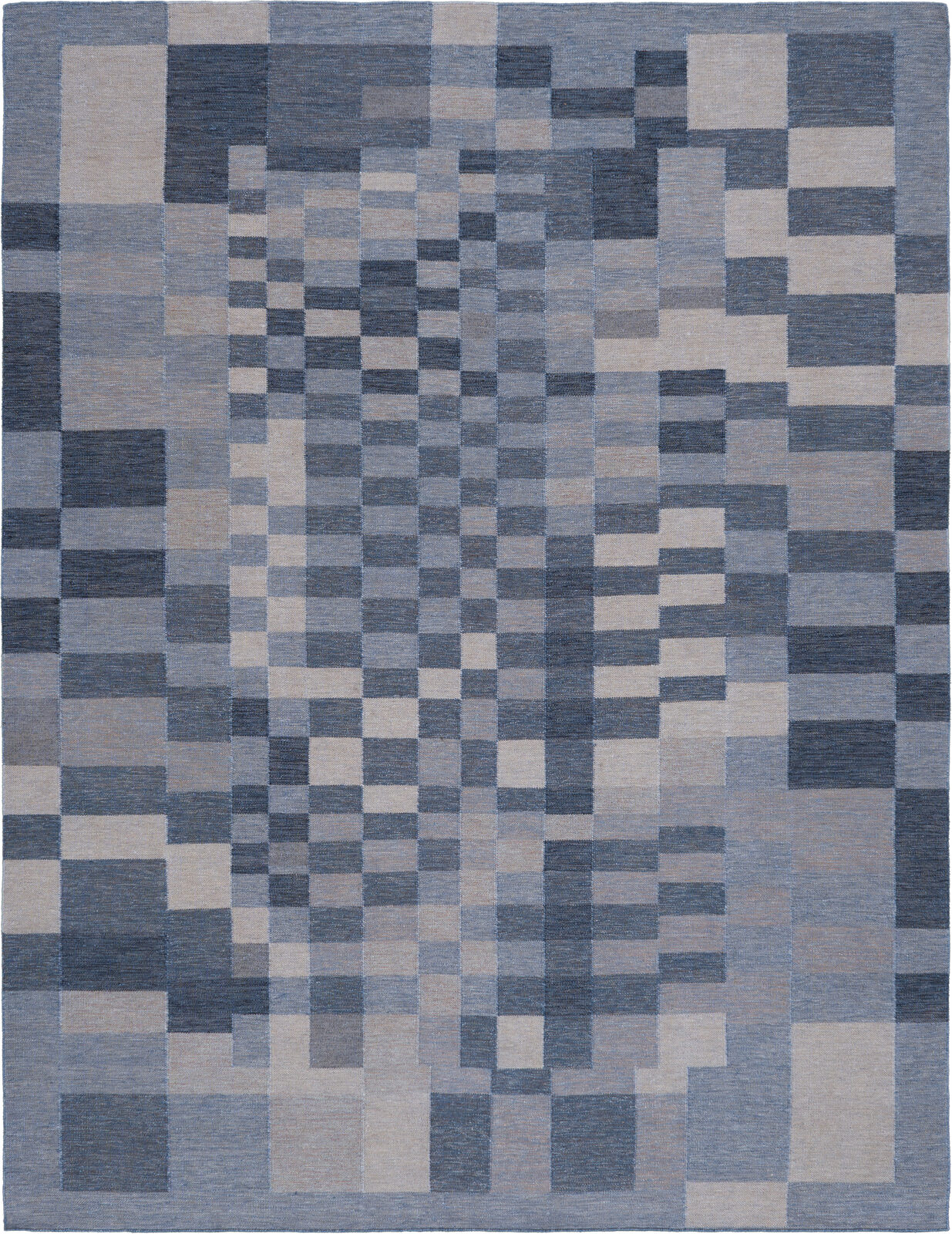 RUTA - PEWTER BLUE rug from the STUDIO WOVEN series by WOVEN