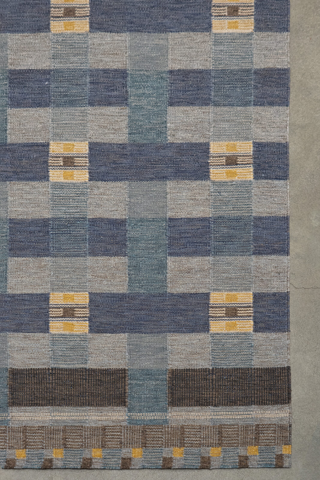 TAKT - COBALT rug from the STUDIO WOVEN series by WOVEN