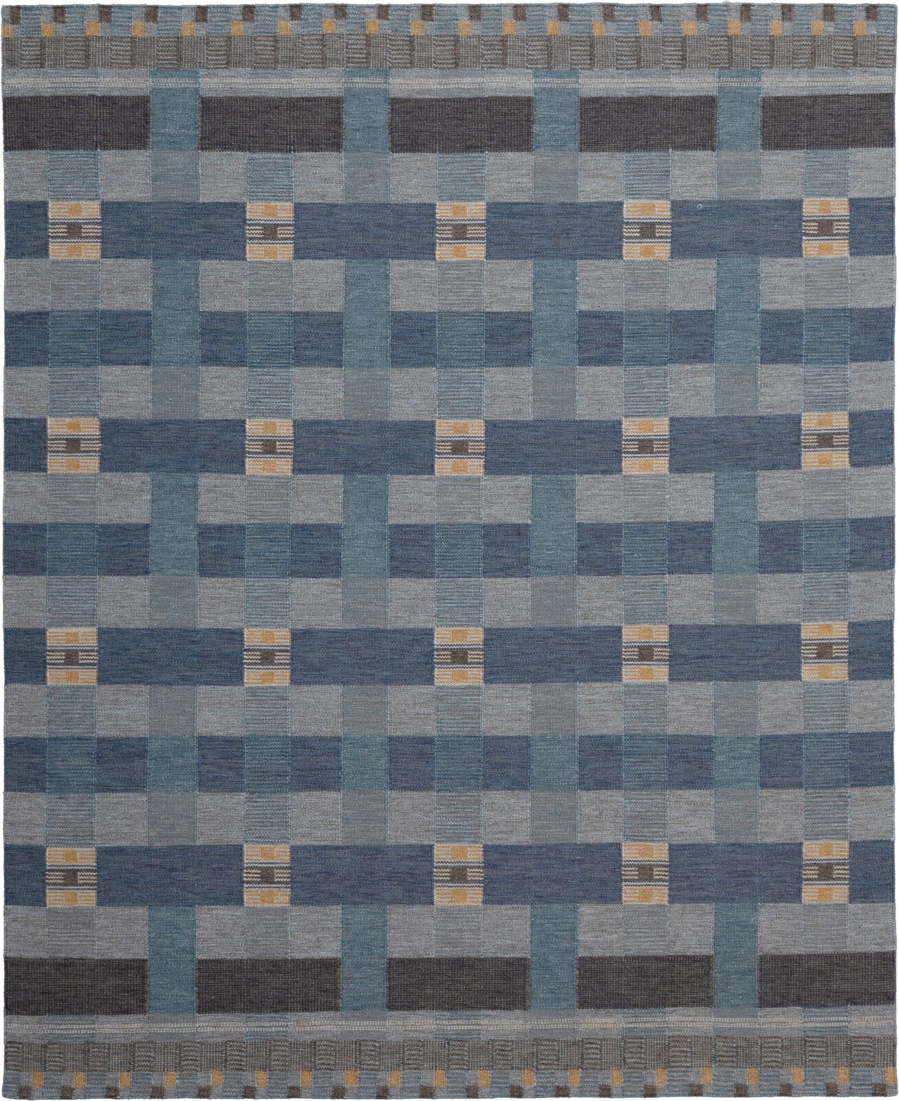 TAKT - COBALT rug from the STUDIO WOVEN series by WOVEN
