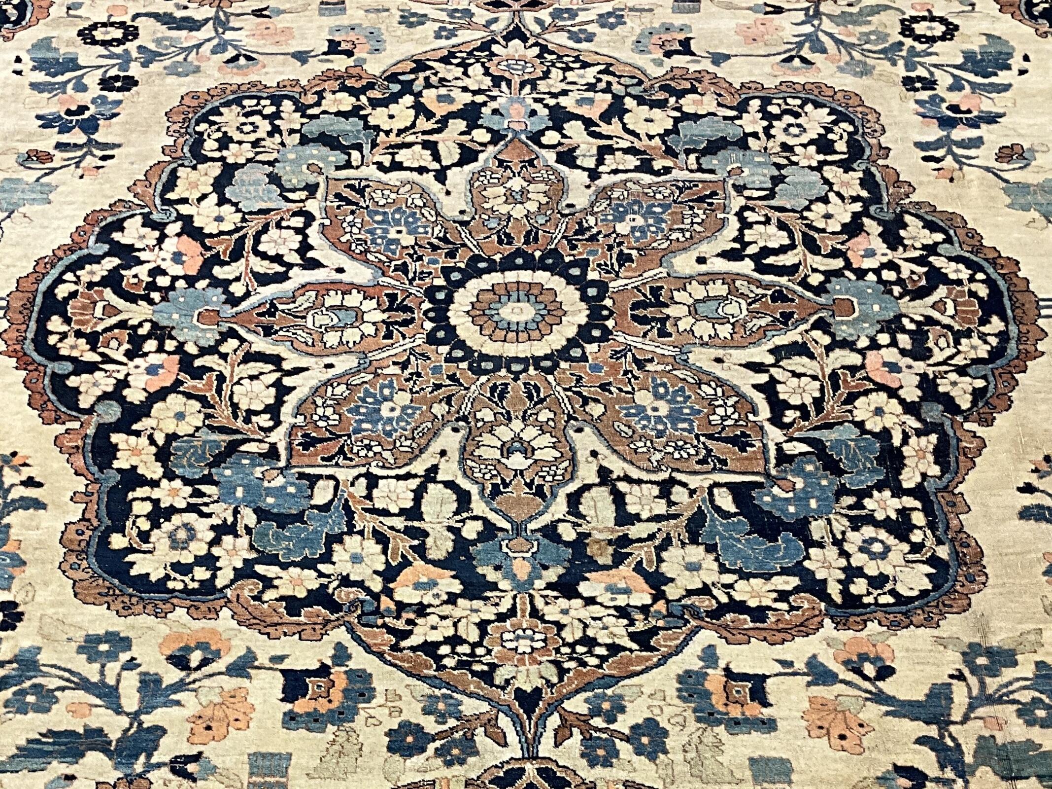 Tabriz Haji Jalili / 10188 rug from the tabriz haji jalili series by WOVEN