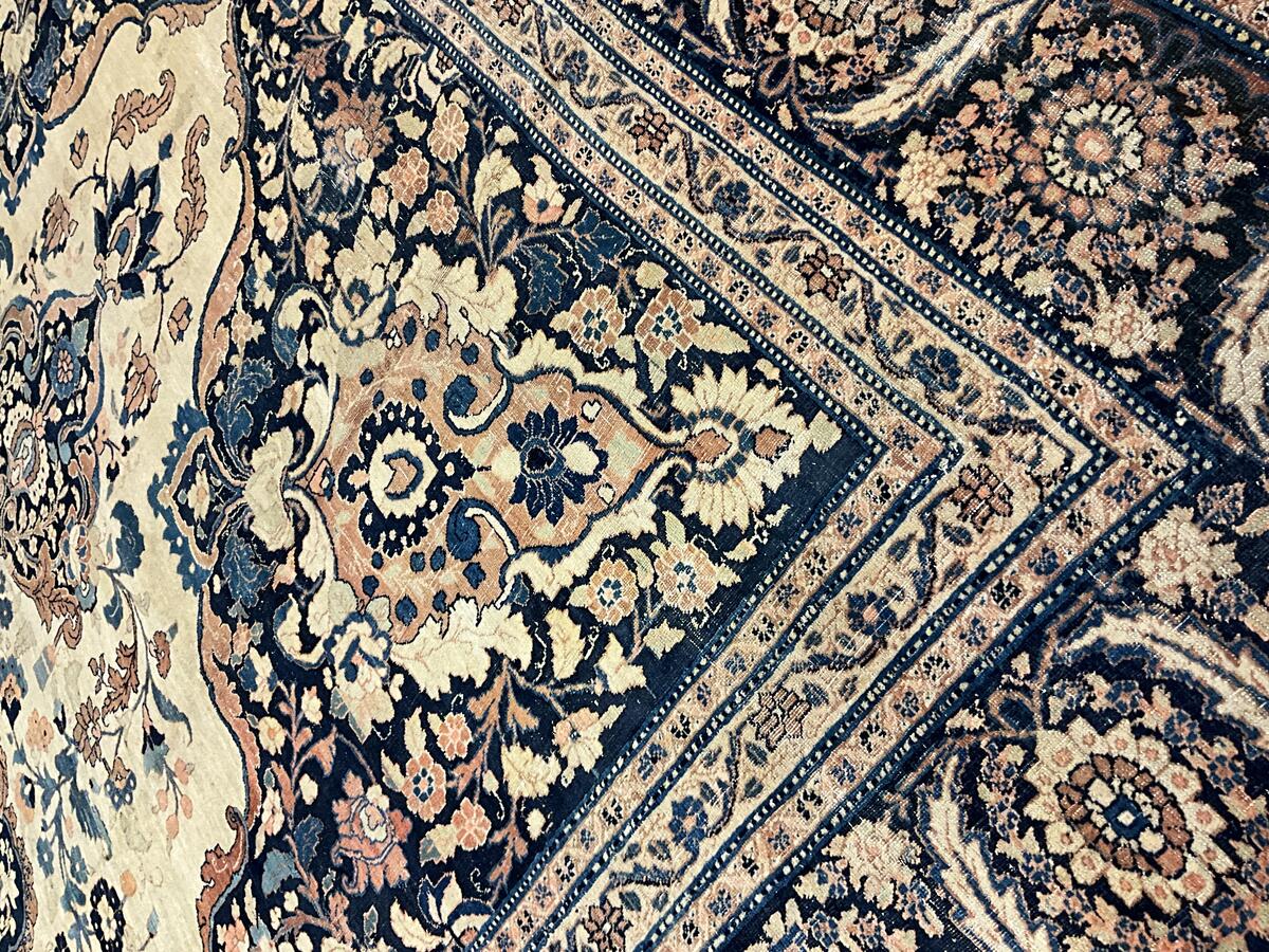 Tabriz Haji Jalili / 10188 rug from the tabriz haji jalili series by WOVEN