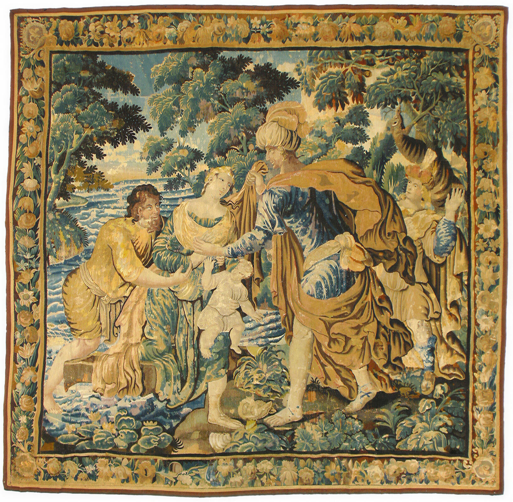 Tapestry / 11393 rug from the banda curated / antiques series by WOVEN