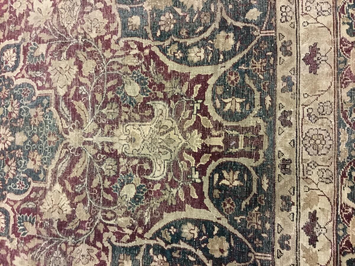 Oushak Vintage / 13831 rug from the turkish series by WOVEN