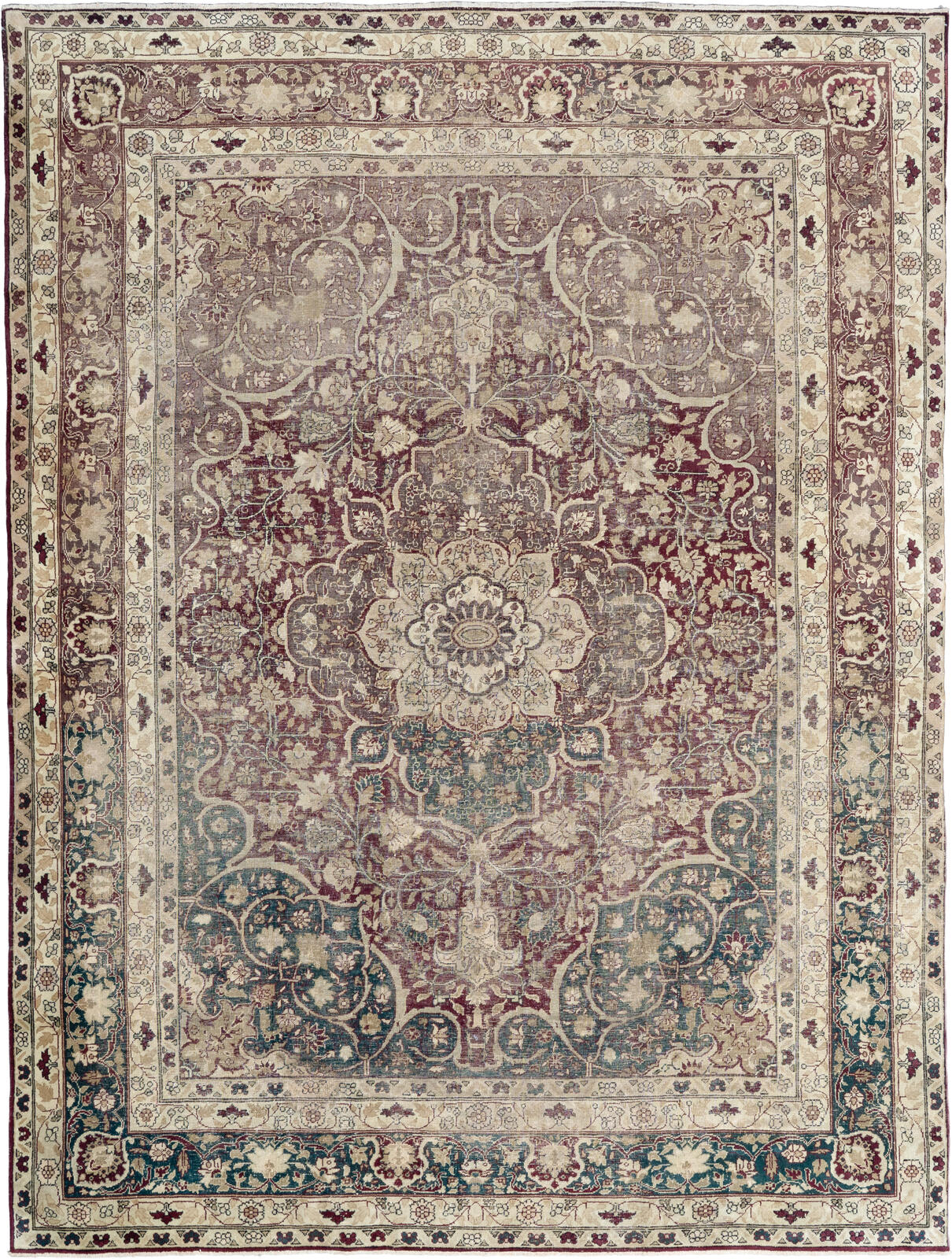 Oushak Vintage / 13831 rug from the turkish series by WOVEN