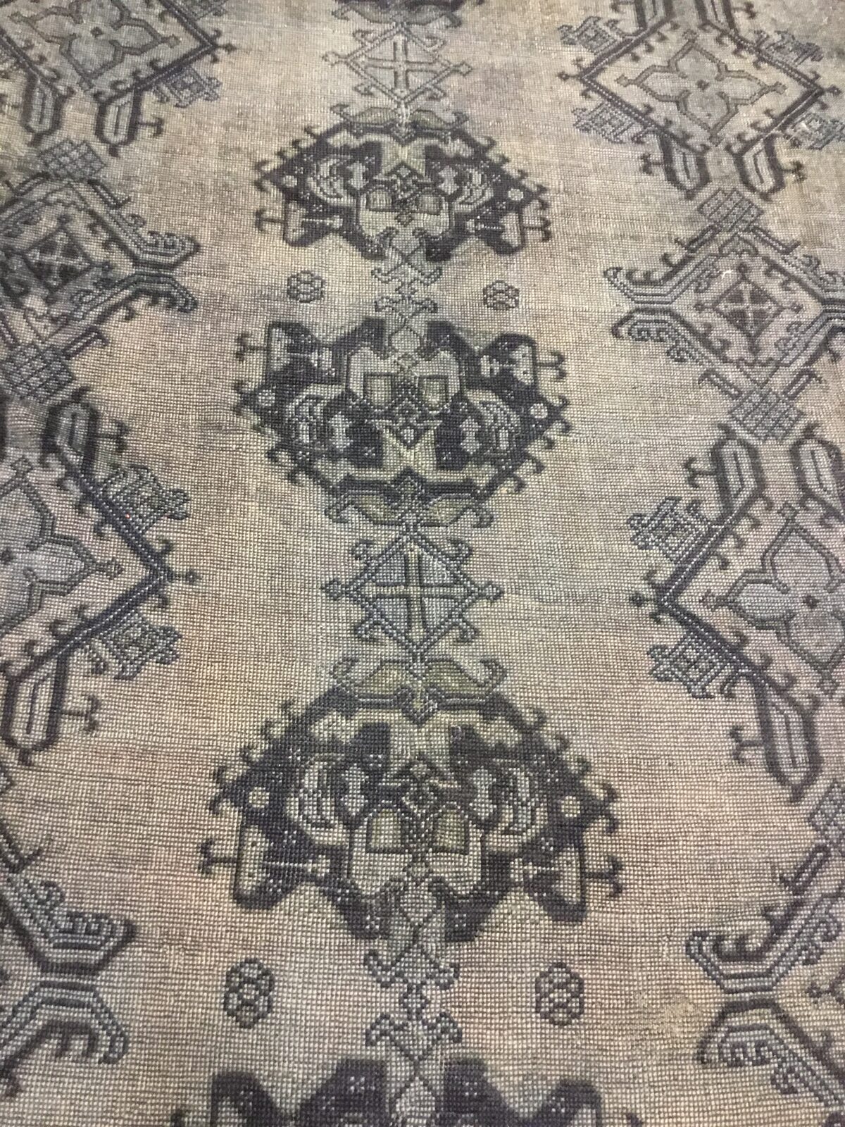 Oushak / 17371 rug from the over-dyed distressed series by WOVEN