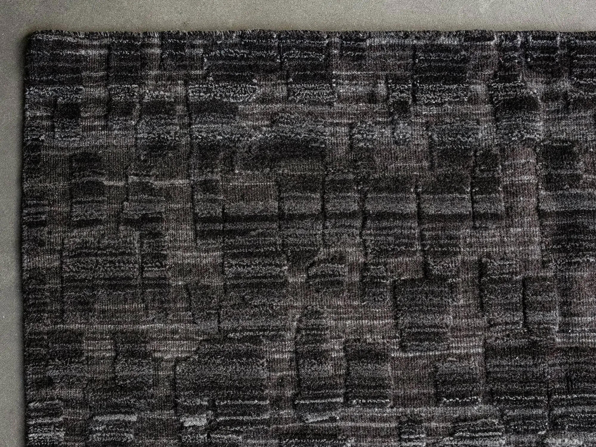 ORE - BROWN rug from the terrain series by WOVEN