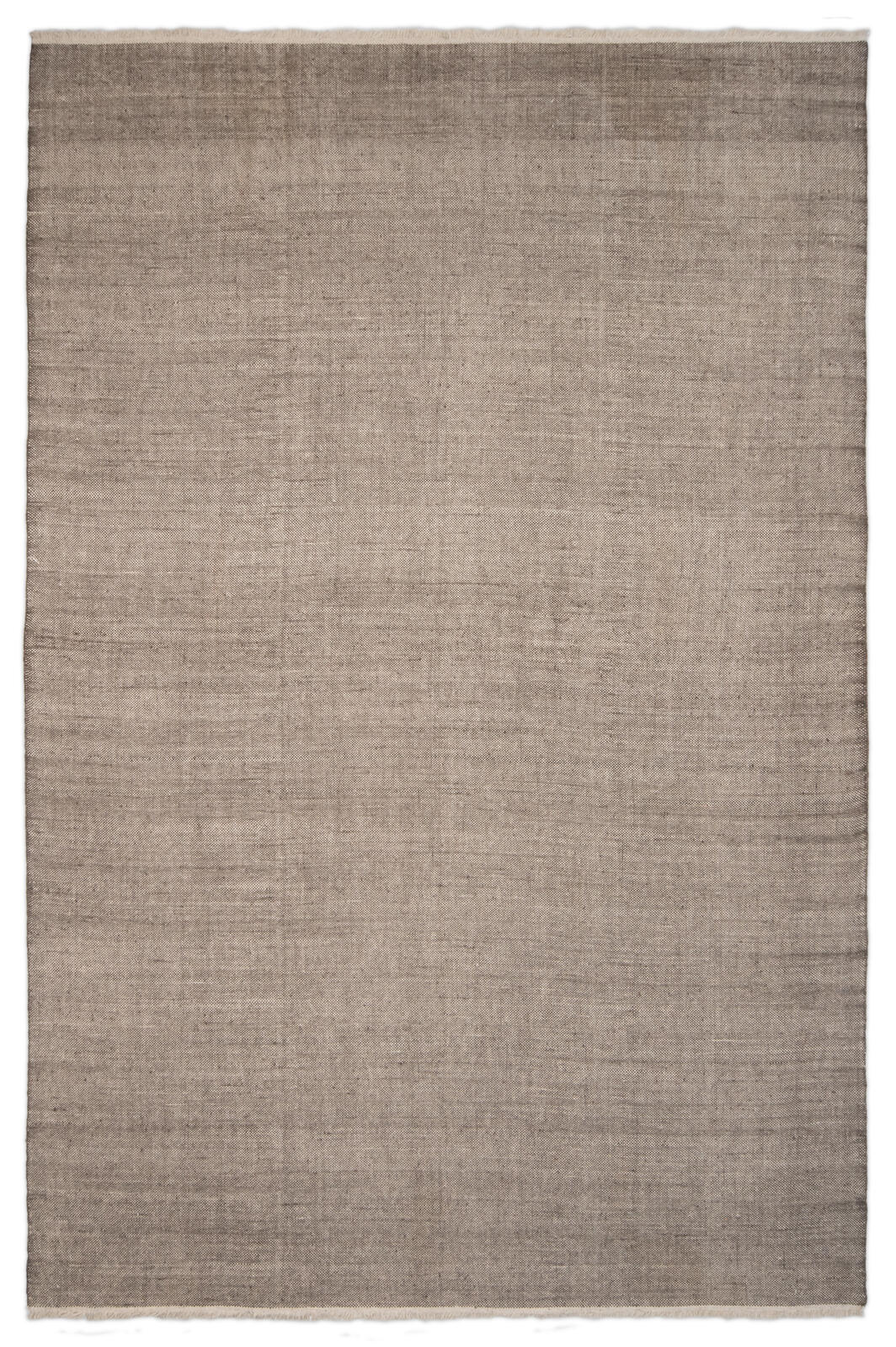 MODERN DHURRIE - BROWN rug from the modern dhurrie series by WOVEN