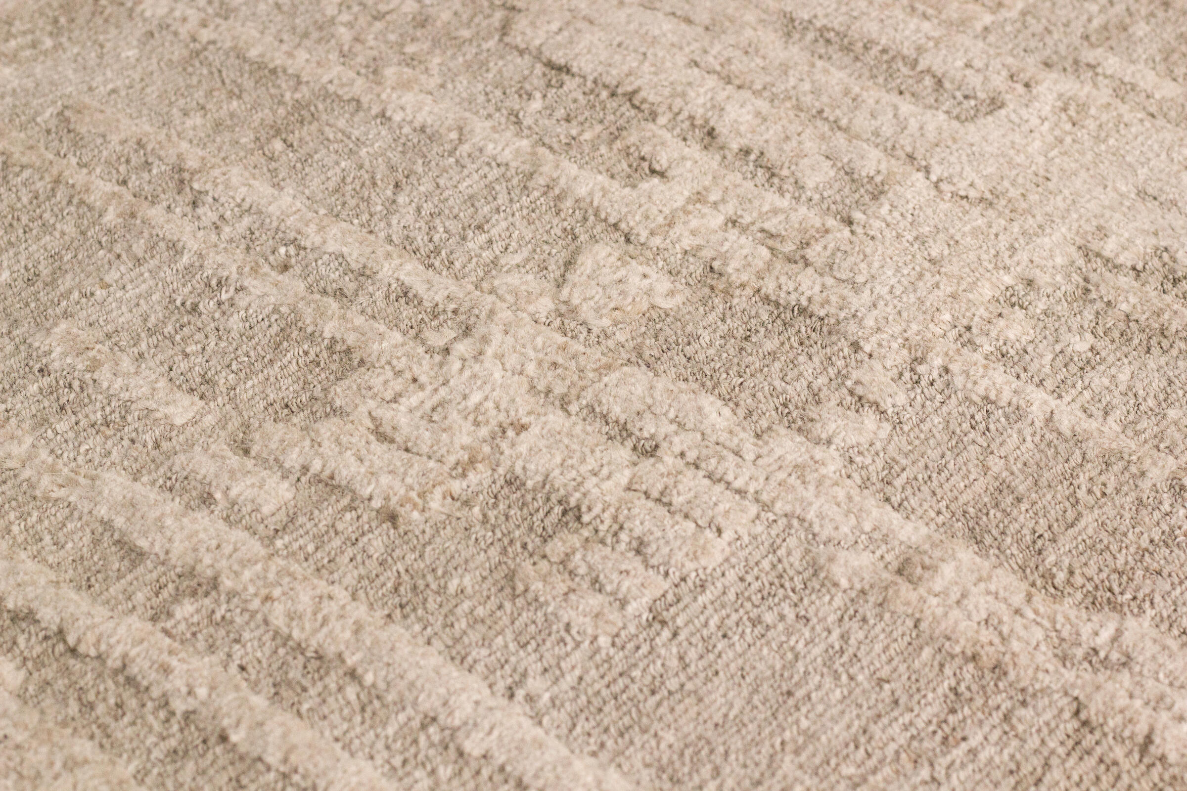SUKU - SANDSTONE (UNDYED) rug from the haptic series by WOVEN