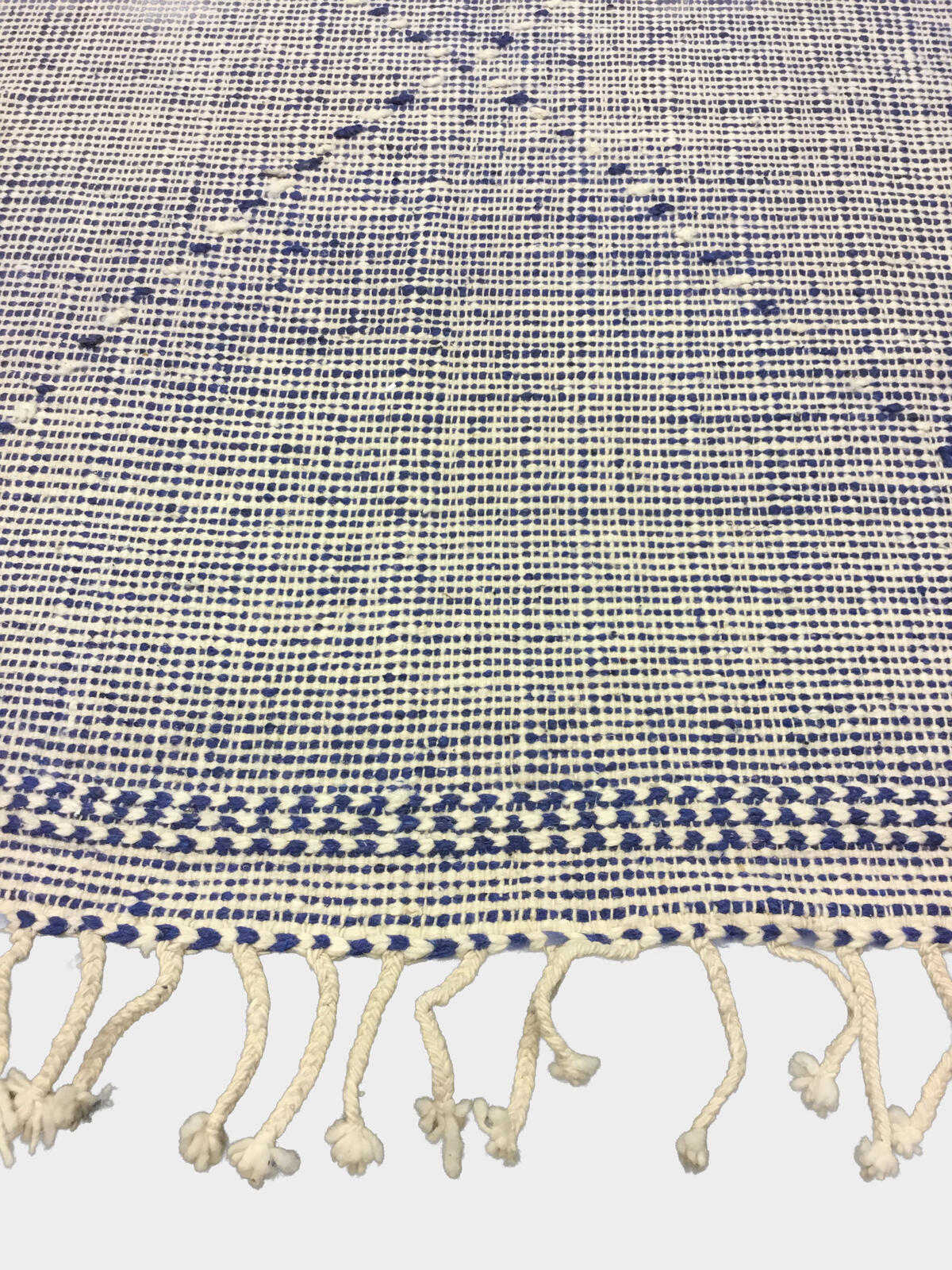 Moroccan Kilim - blue / 22902 rug from the moroccan kilim series by WOVEN