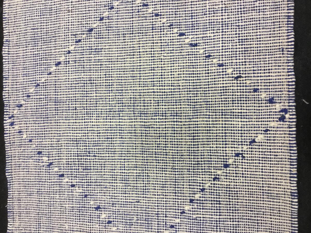 Moroccan Kilim - blue / 22902 rug from the moroccan kilim series by WOVEN