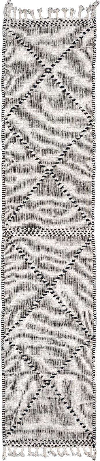 Moroccan Kilim - black / 22905 rug from the moroccan kilim series by WOVEN