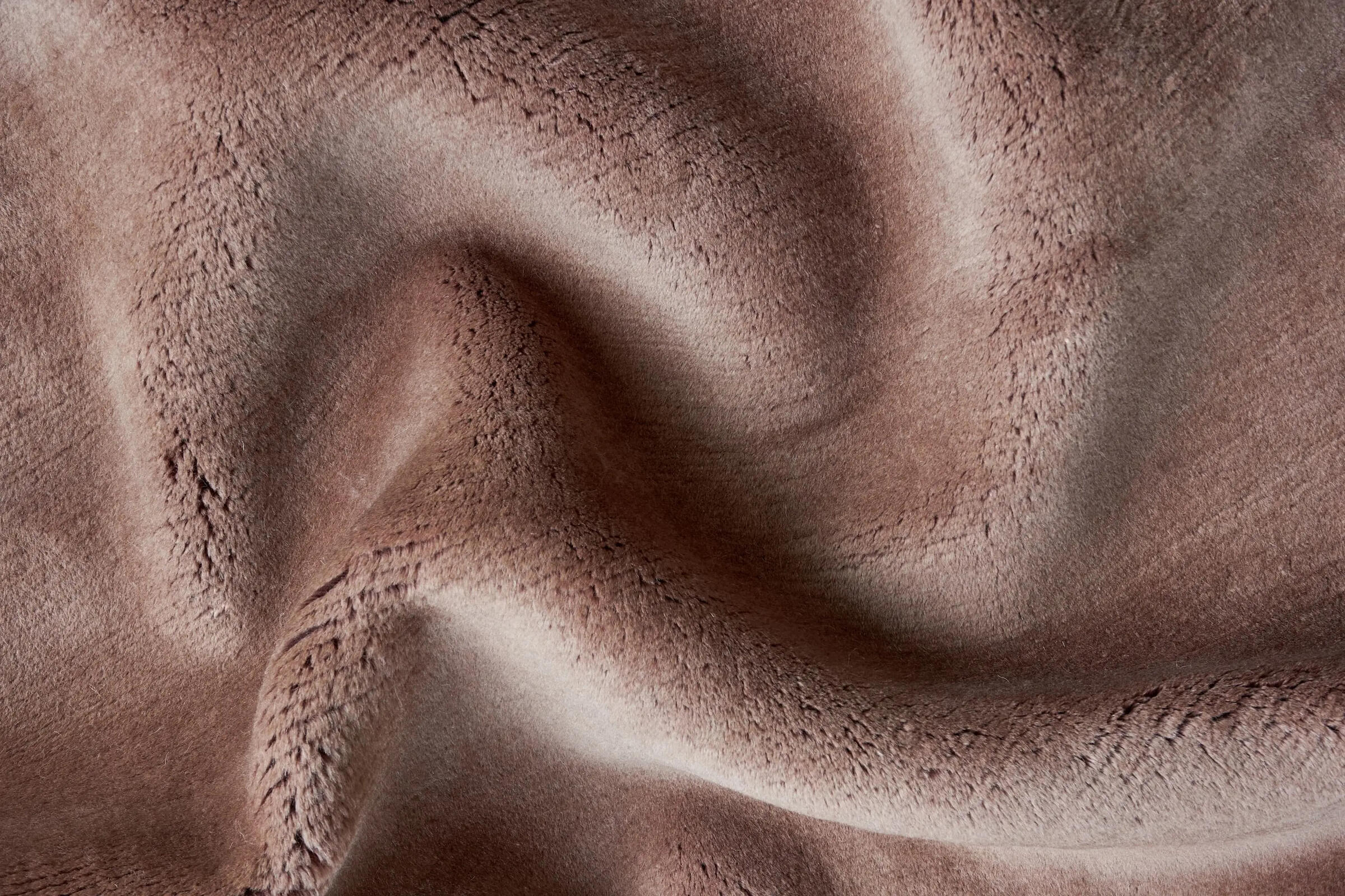 SHEARED MOHAIR - PEONY rug from the sheared mohair series by WOVEN