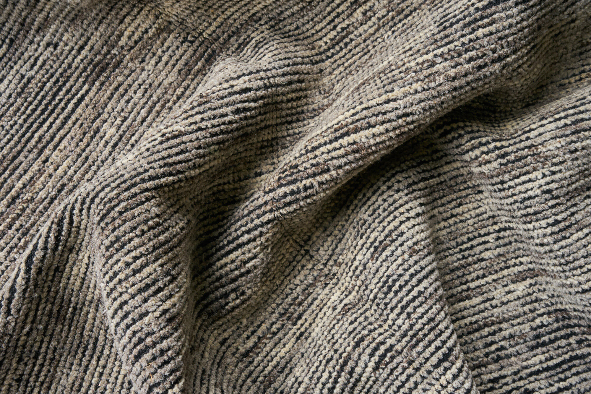 DISTRESSED WOOL - CHALK rug from the distressed wool series by WOVEN