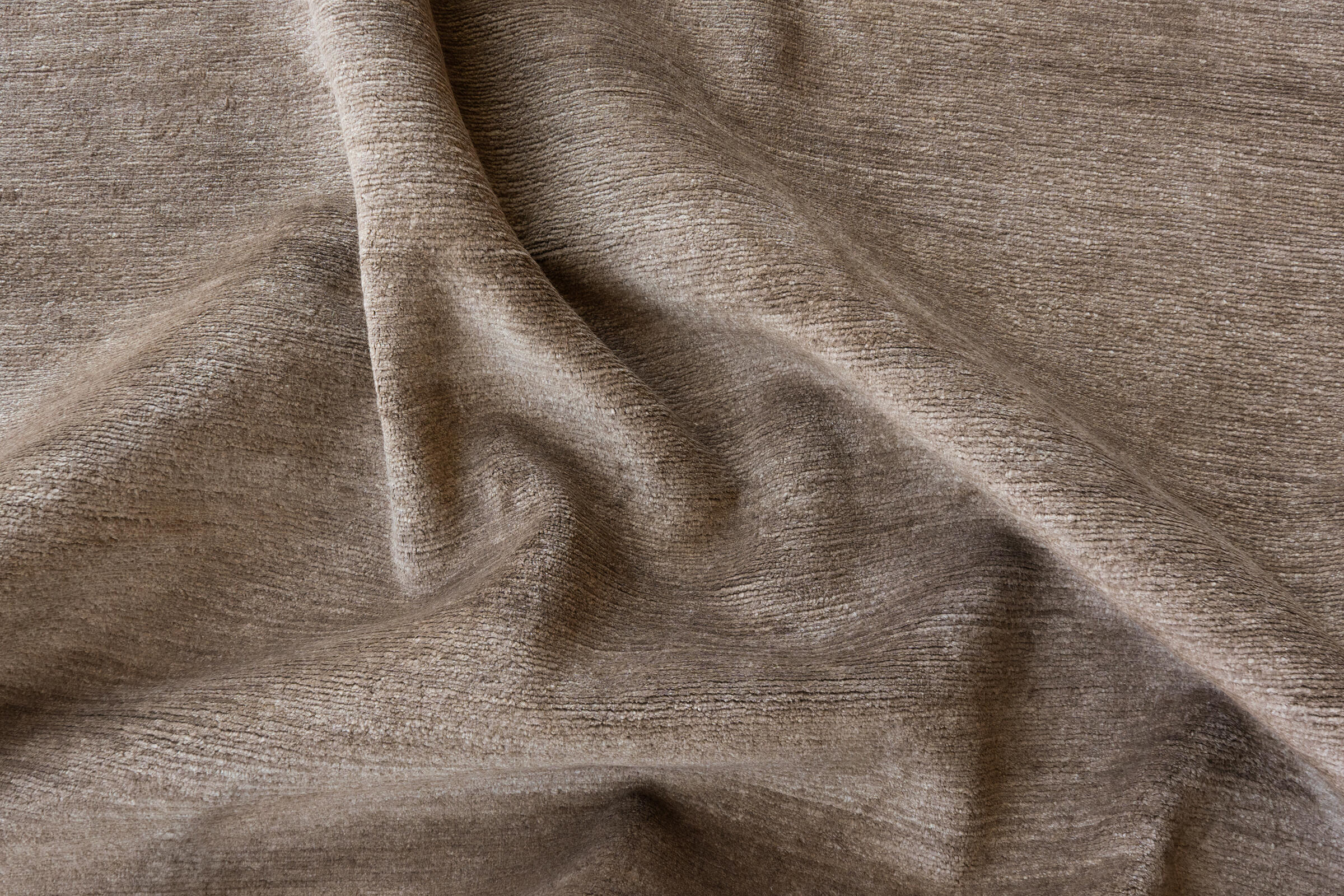 LINEN - LIGHT BROWN rug from the linen series by WOVEN