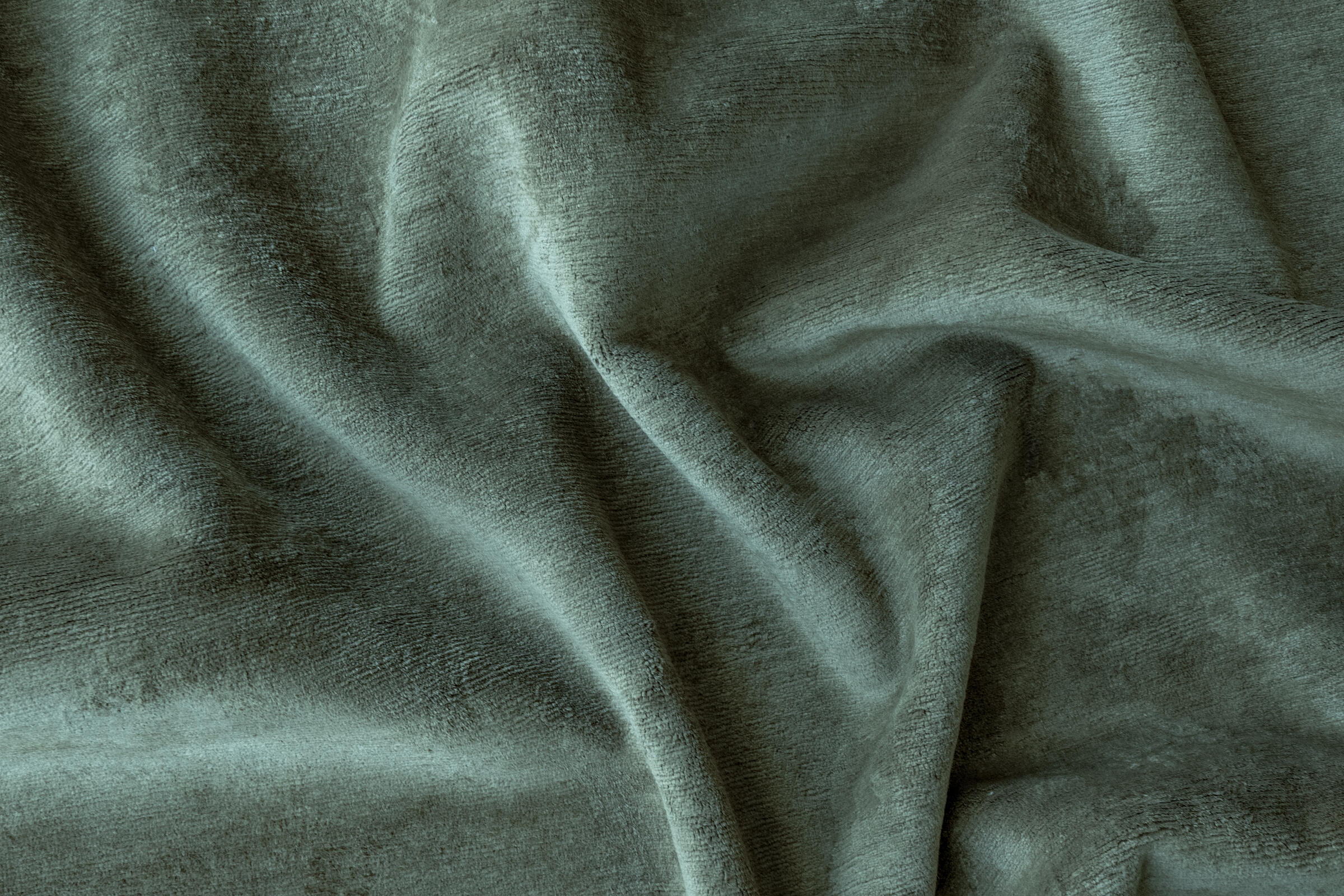 LINEN - TEAL rug from the linen series by WOVEN