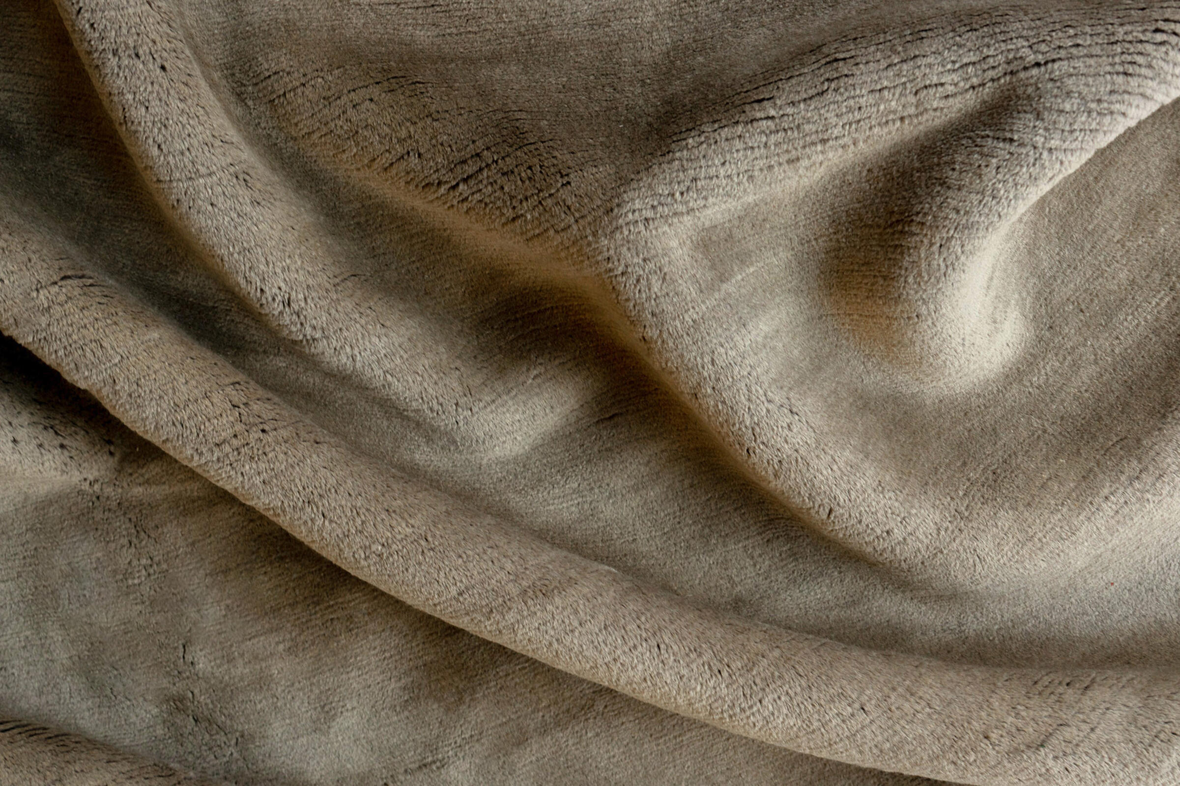 SHEARED MOHAIR - SAND rug from the sheared mohair series by WOVEN