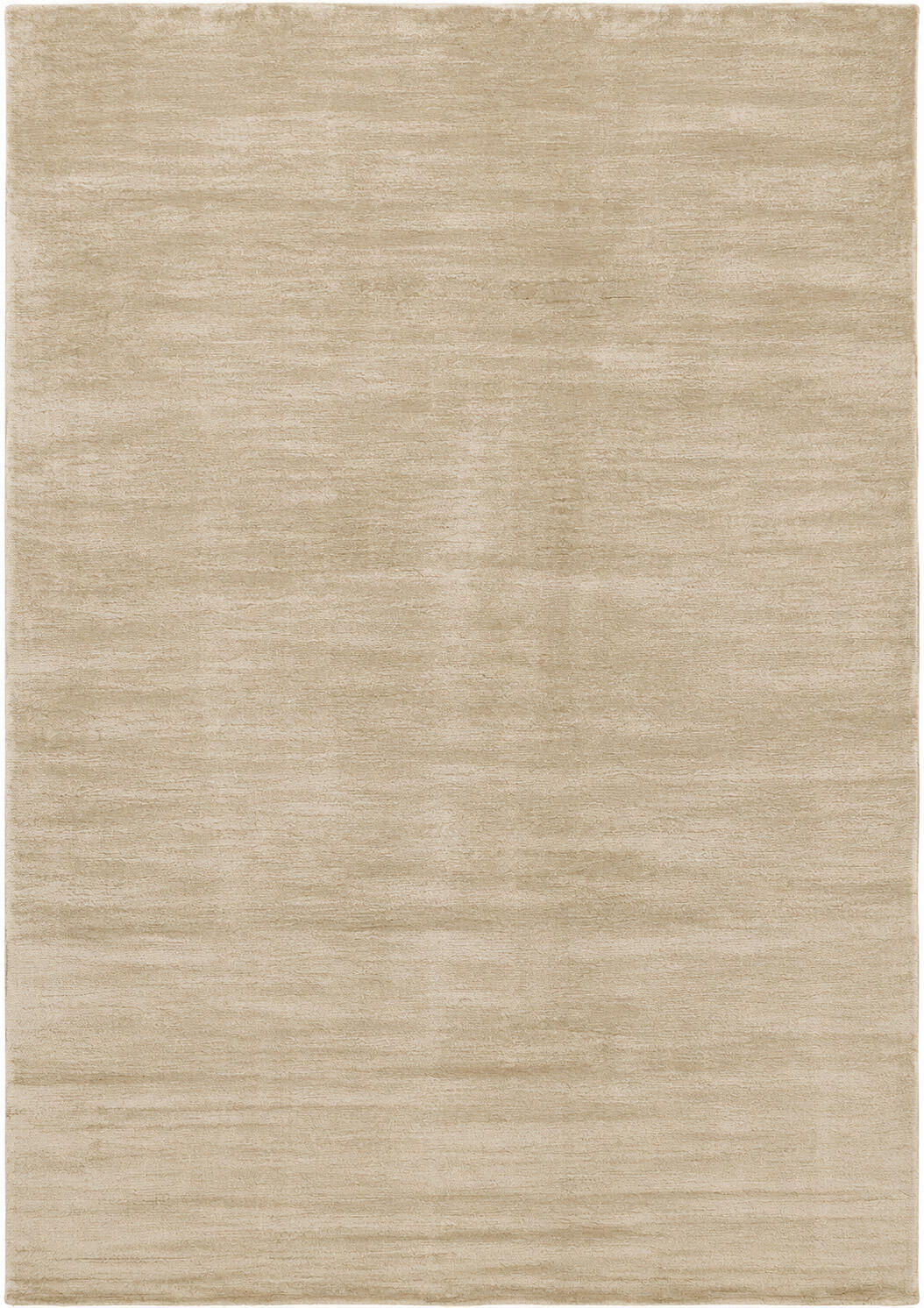SHEARED SILK - SAND rug from the sheared silk series by WOVEN