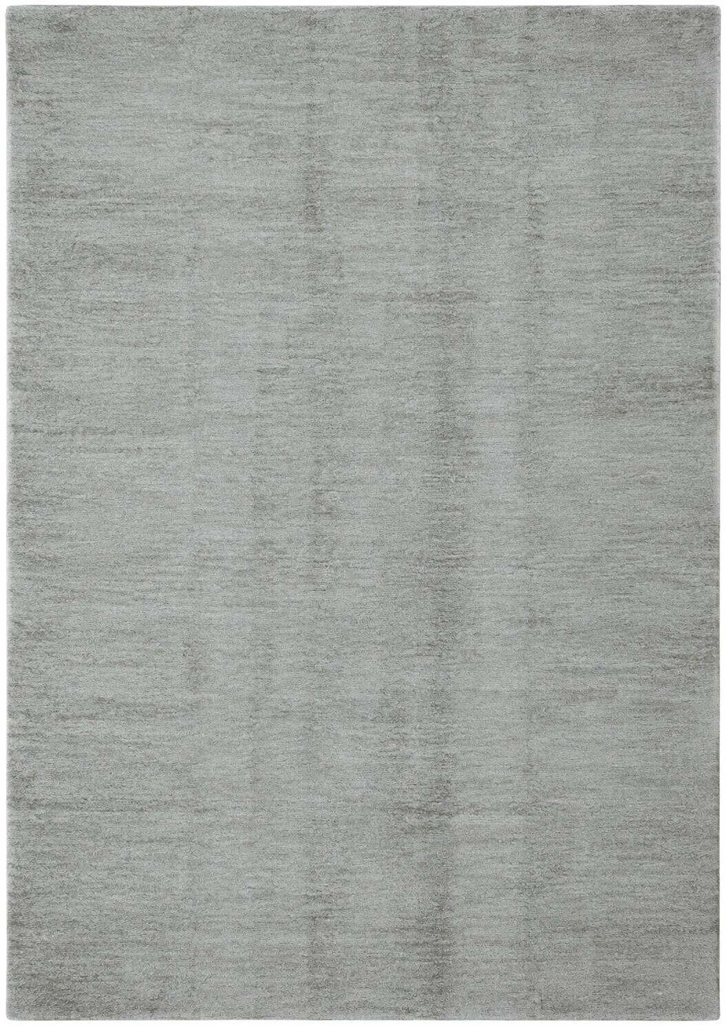 SHEARED SILK - STONE GREY rug from the sheared silk series by WOVEN