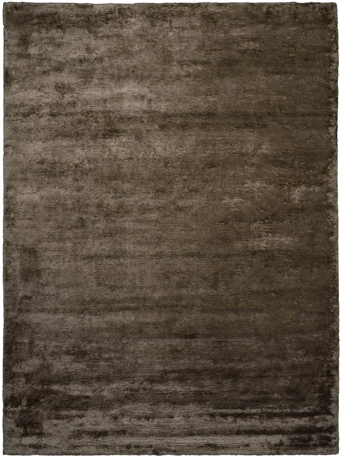 SILK SHAG - OLIVE rug from the silk shag series by WOVEN