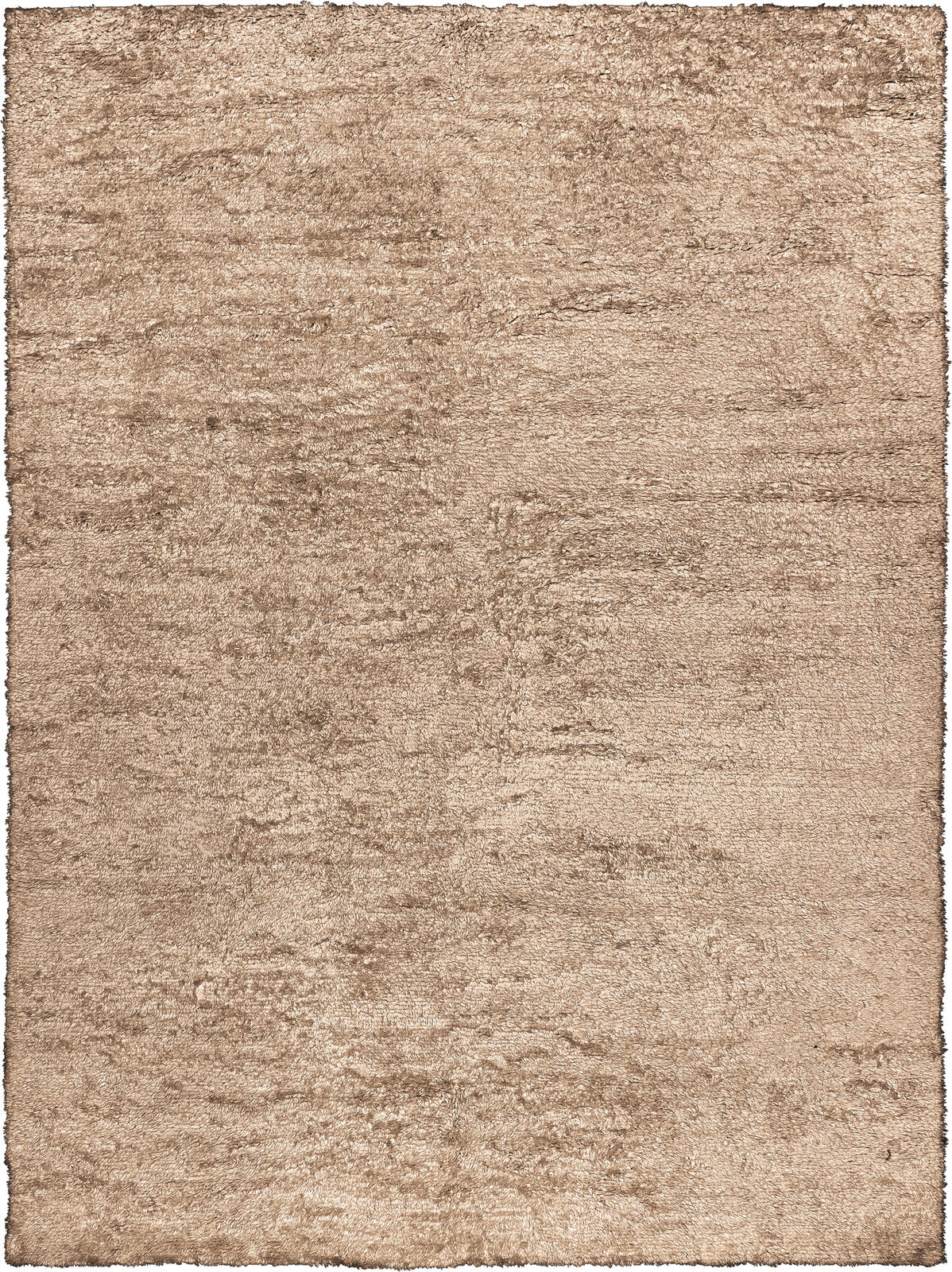 SILK SHAG - WARM TAUPE rug from the silk shag series by WOVEN