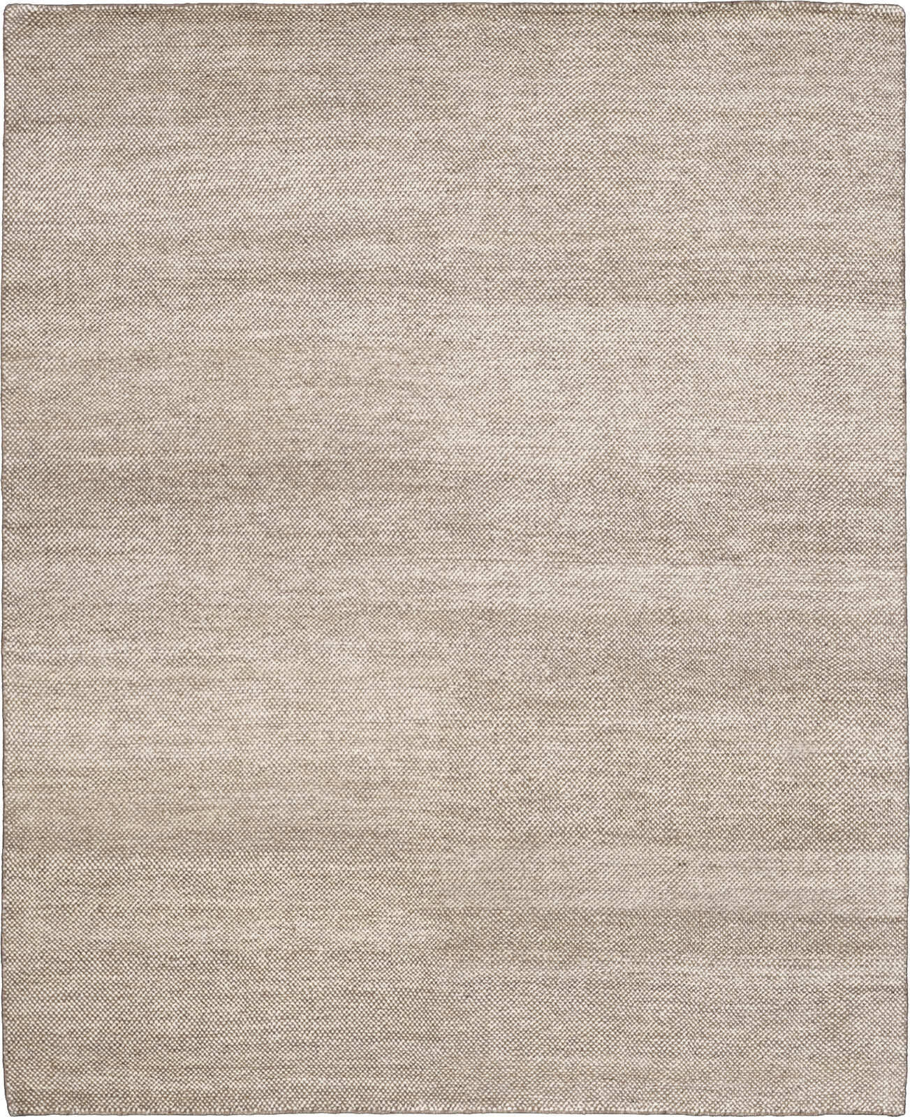 WOOL CHECK - IVORY/WHEAT rug from the New Textures series by WOVEN