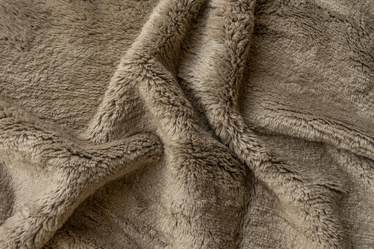 textured mohair - sand | WOVEN