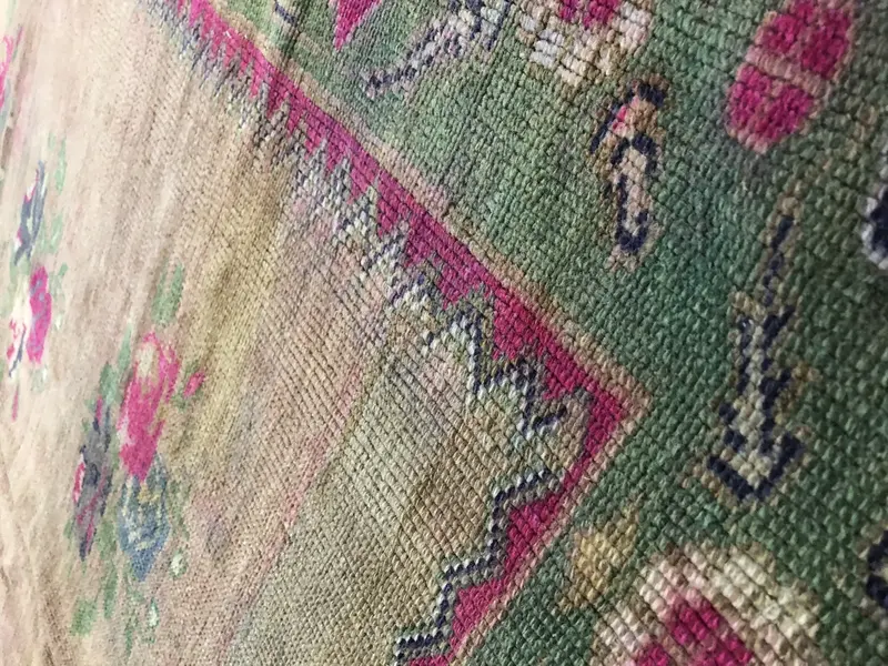 Vintage Oushak / 13507 | WOVEN