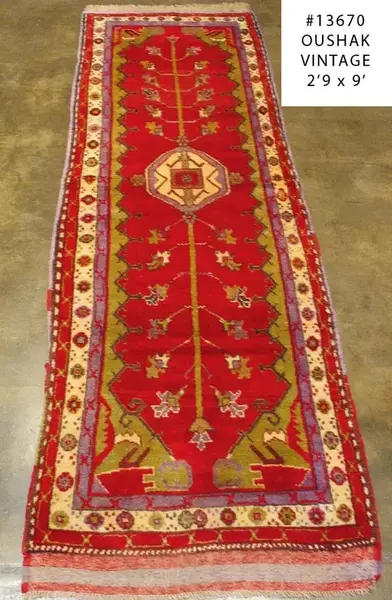 Oushak Vintage / 13670 | WOVEN