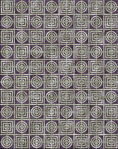 Florence Broadhurst - Circles and Squares / 15218 | WOVEN