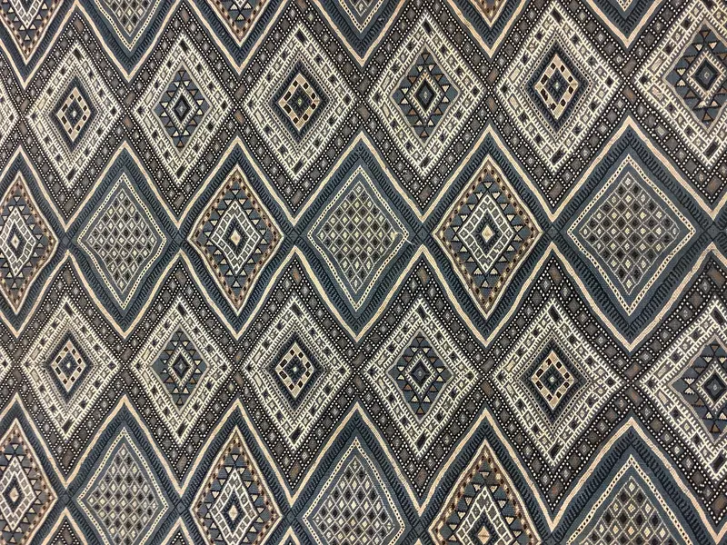 moroccan kilim / 17491 | WOVEN