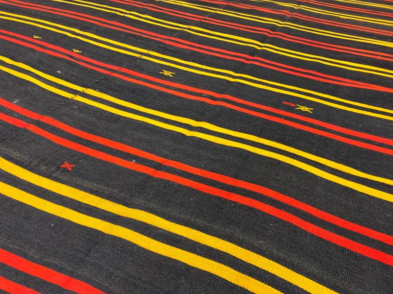 Vintage Modern Kilim / 18022 | WOVEN