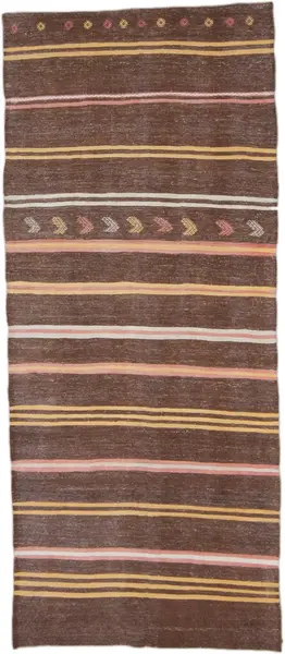 Vintage Modern Kilim / 18040 | WOVEN