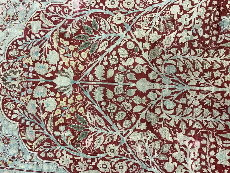 silk tabriz / 18293 | WOVEN