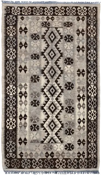 Modern Afghan Kilim / 18962 | WOVEN