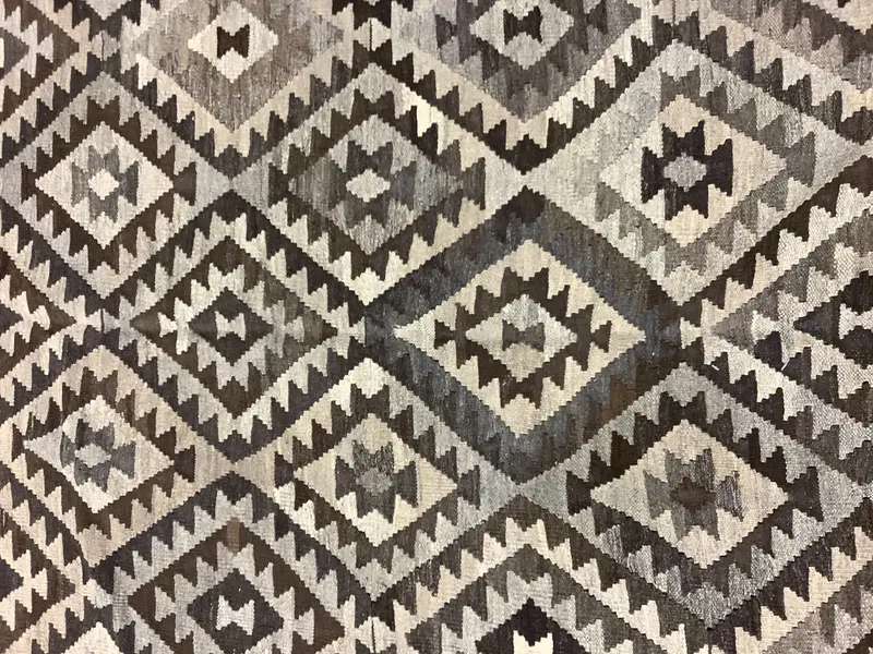 Modern Afghan Kilim / 18964 | WOVEN