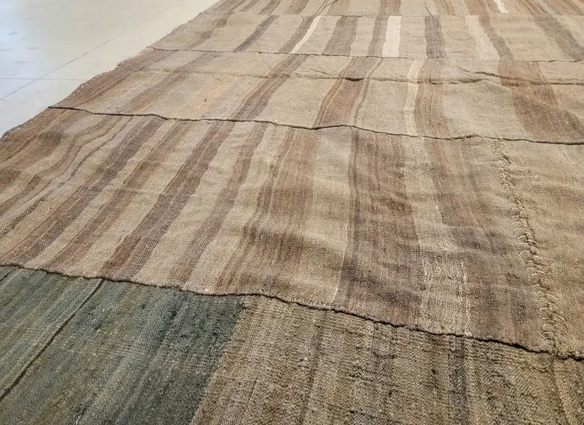 Vintage Modern Kilim / 19638 | WOVEN