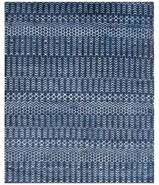 HIGH LOW MOROCCAN - BLUE | WOVEN